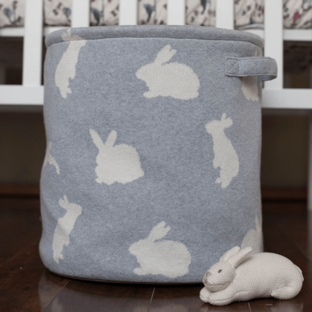 Bunny Knit Bin, Shopsweetluluss