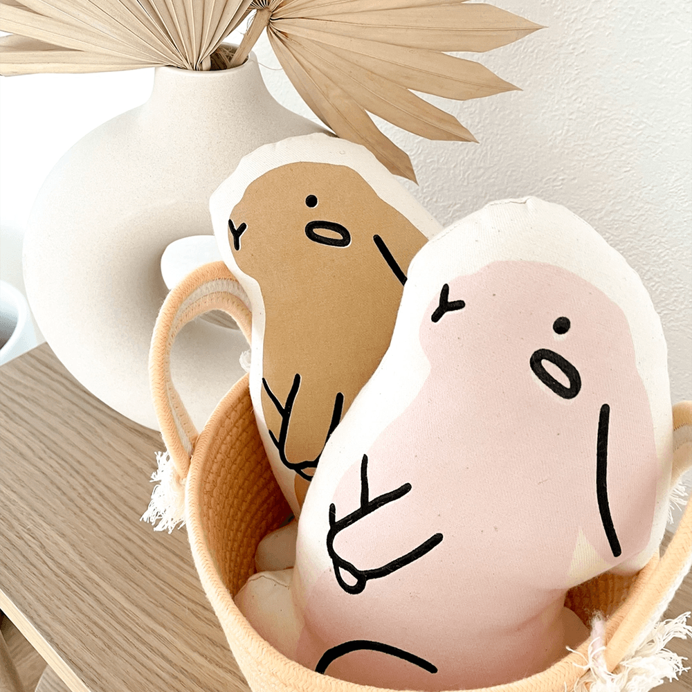 Bunny Pillow - Lavender, Shopsweetluluss