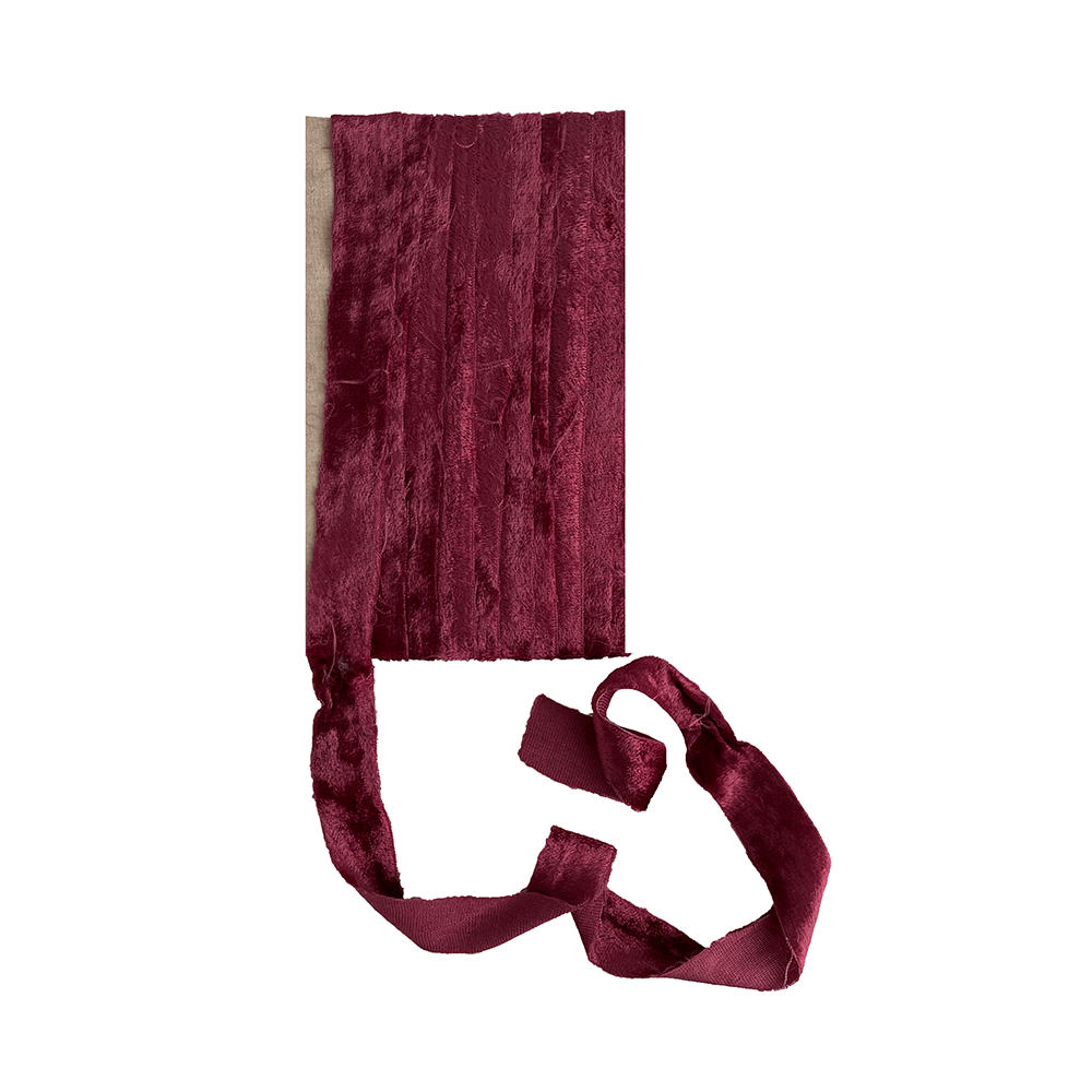 Burgundy Velvet Trim, Shopsweetluluss