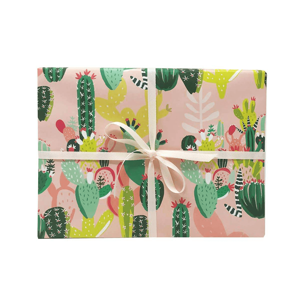 Cactus Gift Wrap, Shopsweetluluss