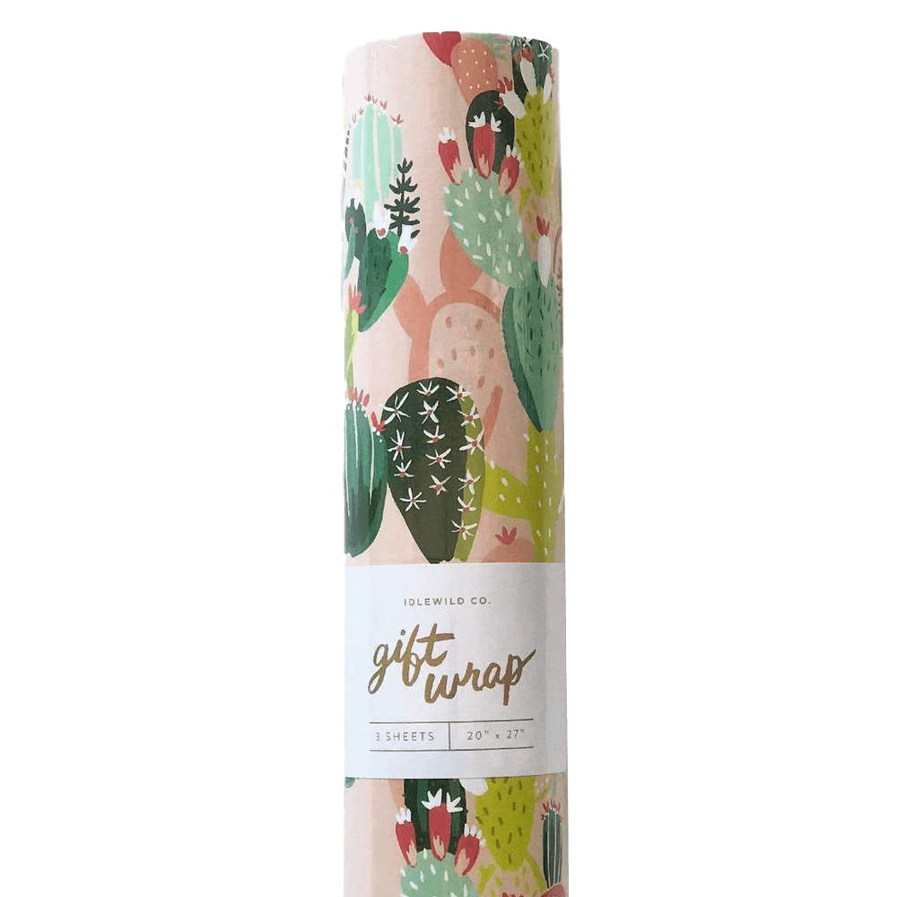 Cactus Gift Wrap, Shopsweetluluss
