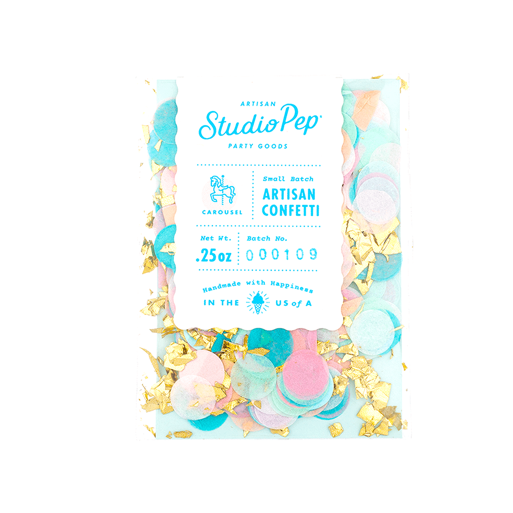 Carousel Confetti Packet, Shopsweetluluss
