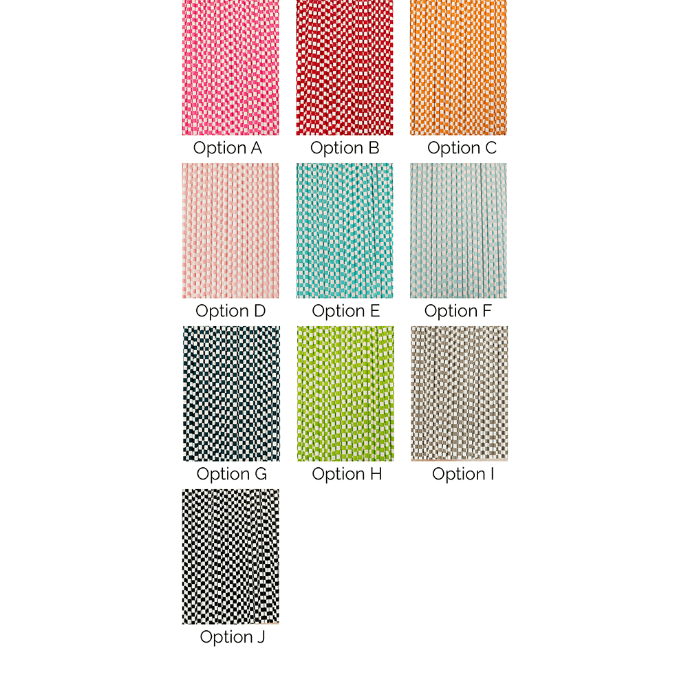 Checkered Straws, 10 Color Options, Shopsweetluluss