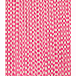 Checkered Straws, 10 Color Options, Shopsweetluluss