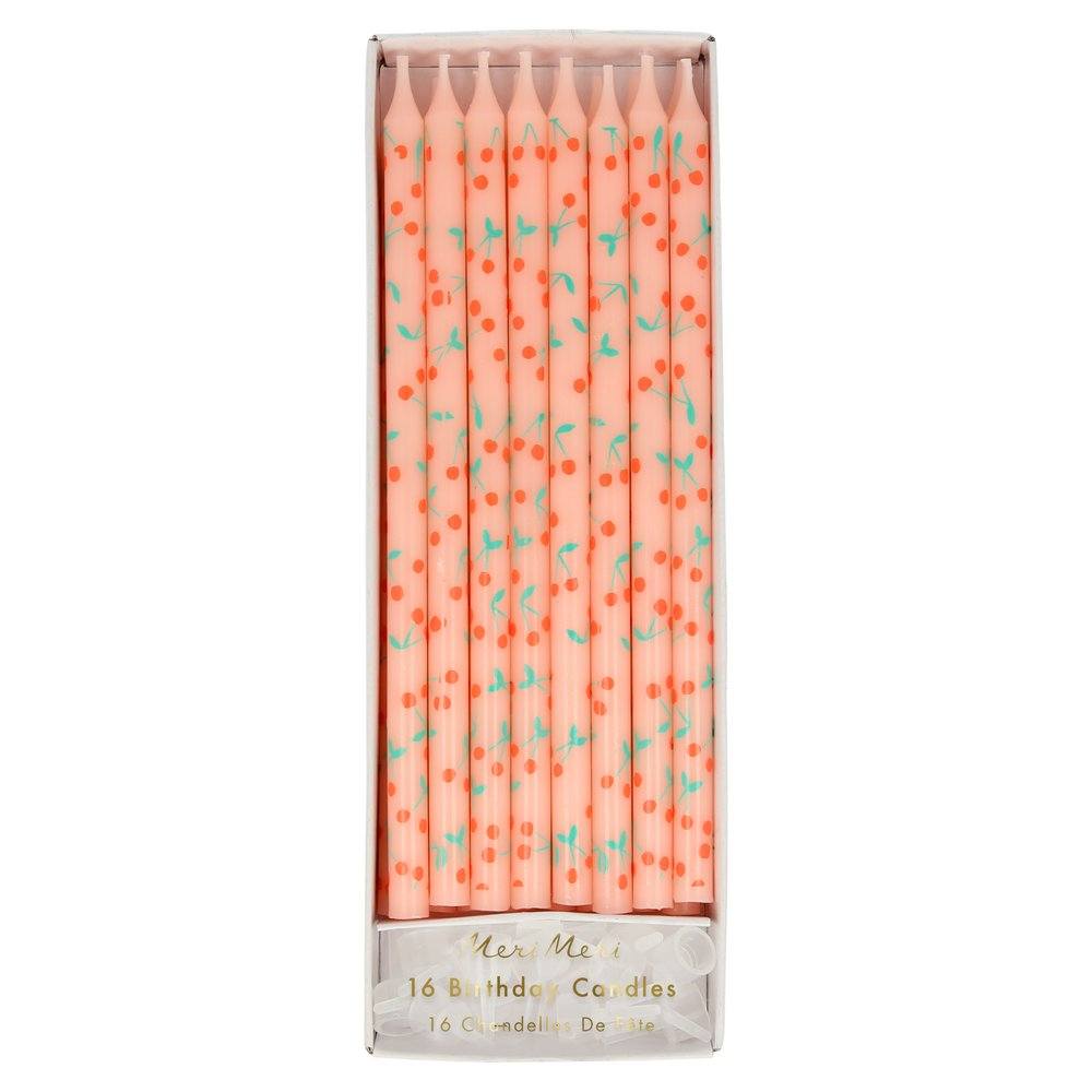 Cherry Pattern Candles, Shopsweetluluss