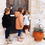 Children's Rubber Boots - Burlwood, Shopsweetluluss