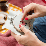 Christmas Santa DIY Cross Stitch Kit, Shopsweetluluss