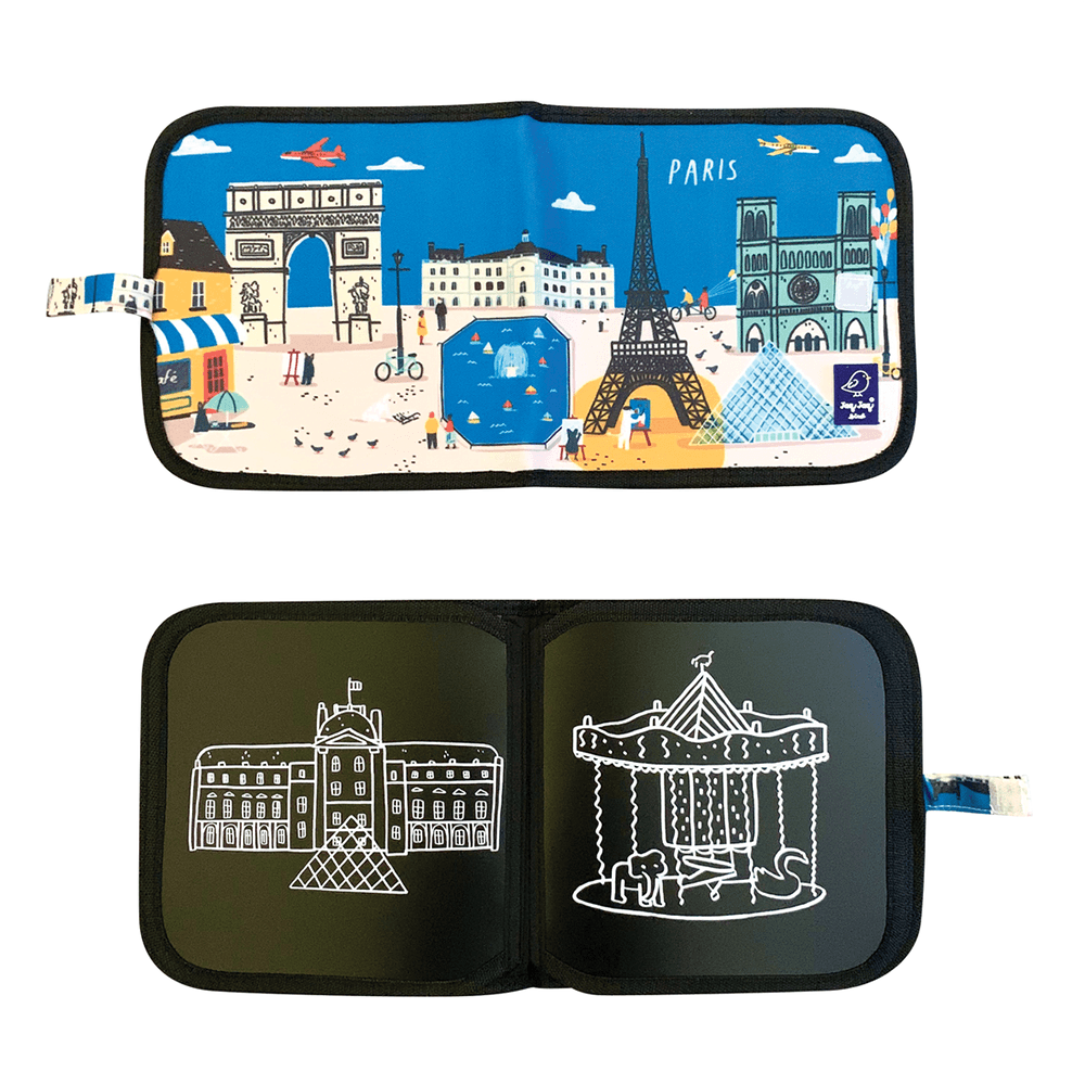 Cities of Wonder Erasable Book - Paris, Shopsweetluluss