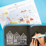 Cities of Wonder Erasable Book - San Francisco, Shopsweetluluss