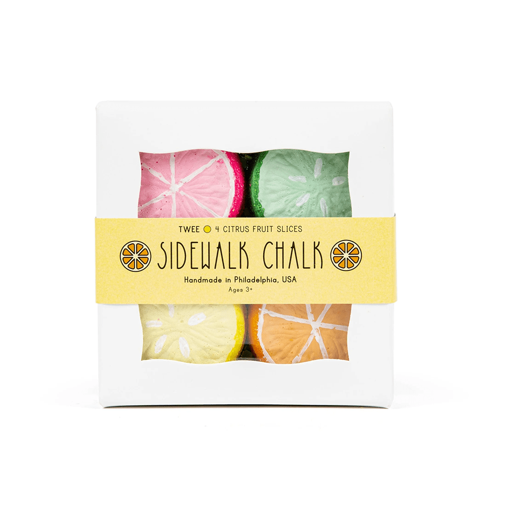 Citrus Slices Sidewalk Chalk Set, Shopsweetluluss