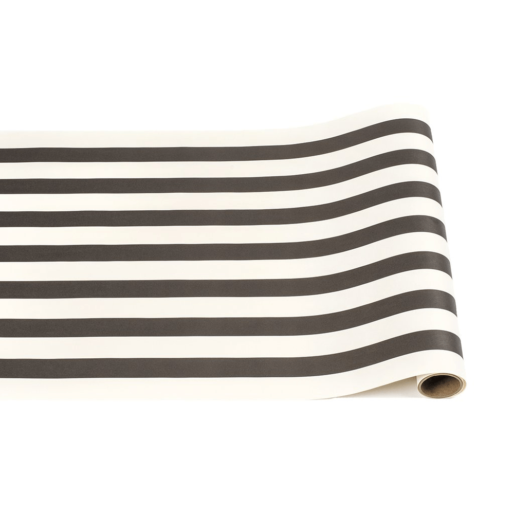 Classic Stripe Paper Runner - Black, Shopsweetluluss