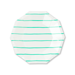Clover Frenchie Striped Small Plates, Shopsweetluluss