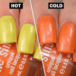 Color Changing Nail Polish - Yellow & Orange, Shopsweetluluss