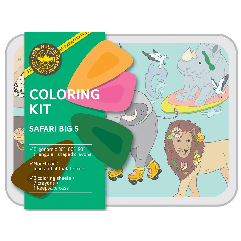 Coloring Kit - Safari, Shopsweetluluss
