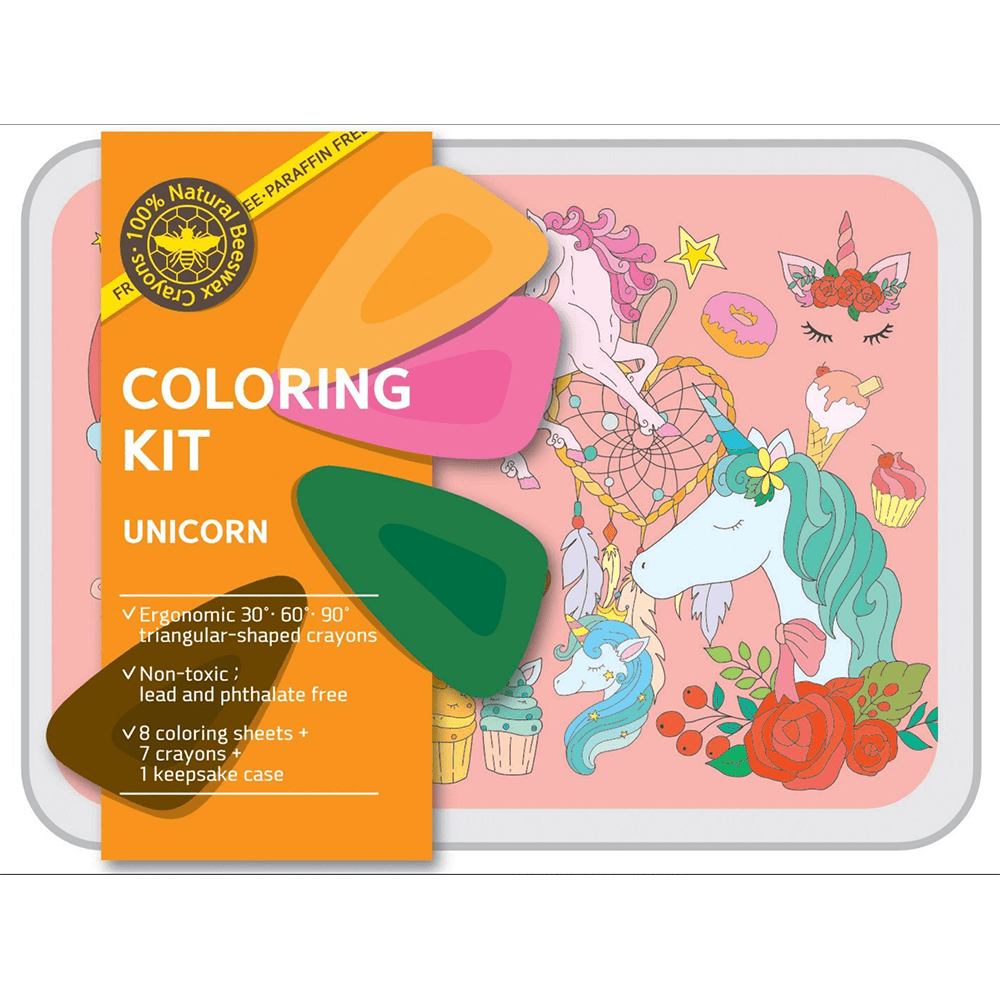 Coloring Kit - Unicorn, Shopsweetluluss