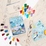 Coloring Party Set - Whales & Penguins, Shopsweetluluss