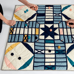 Cross & Circle Game Quilt, Shopsweetluluss