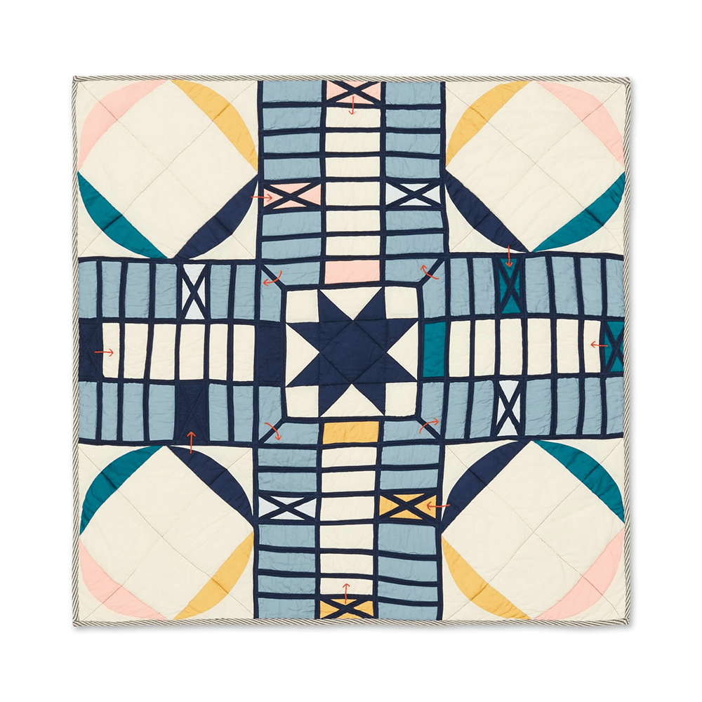 Cross & Circle Game Quilt, Shopsweetluluss