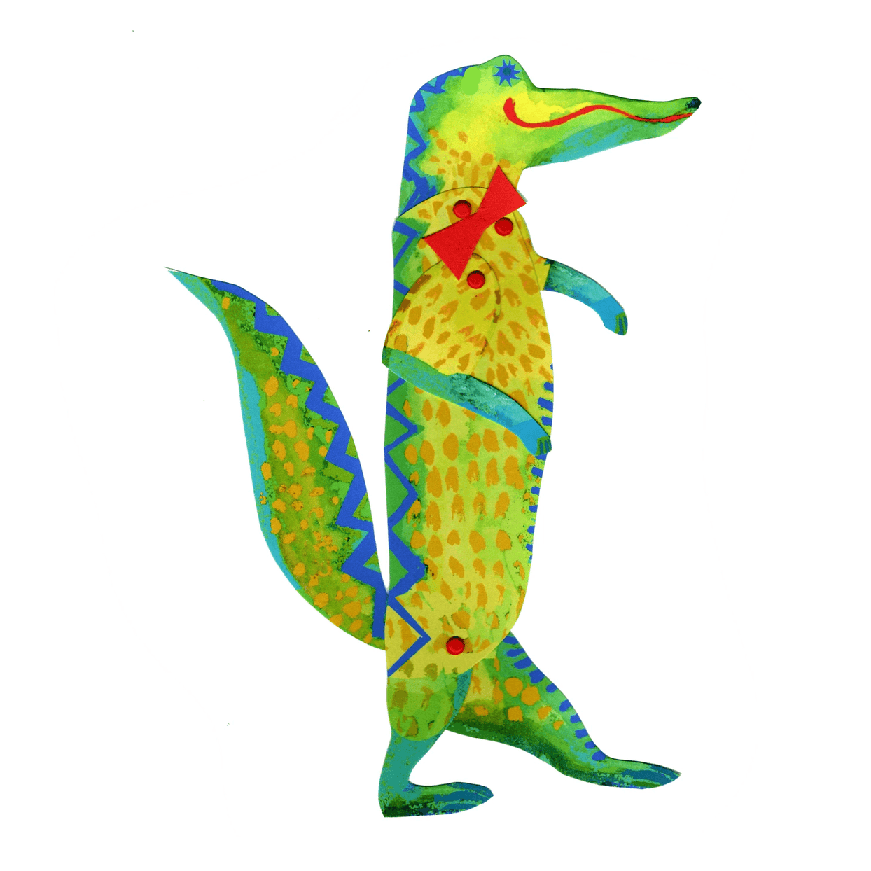 DIY Alligator Puppet, Shopsweetluluss