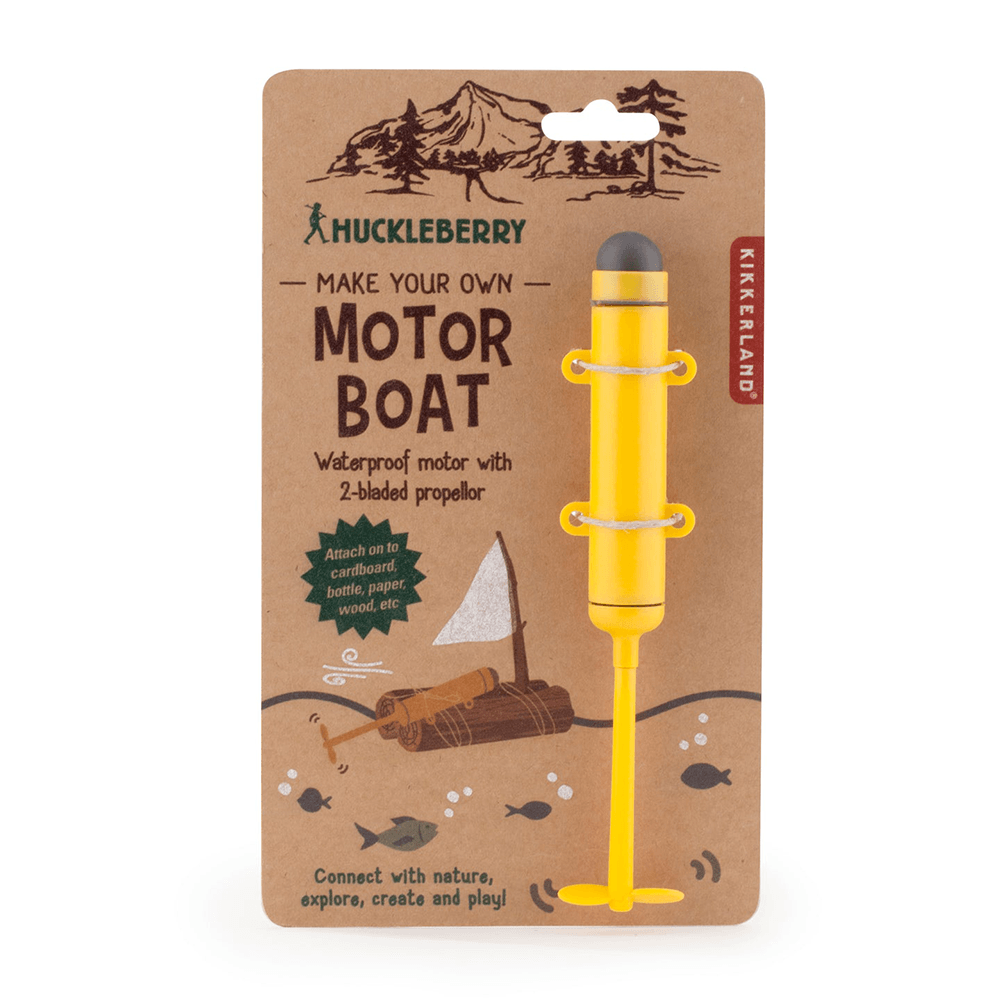 DIY Motor Boat, Shopsweetluluss