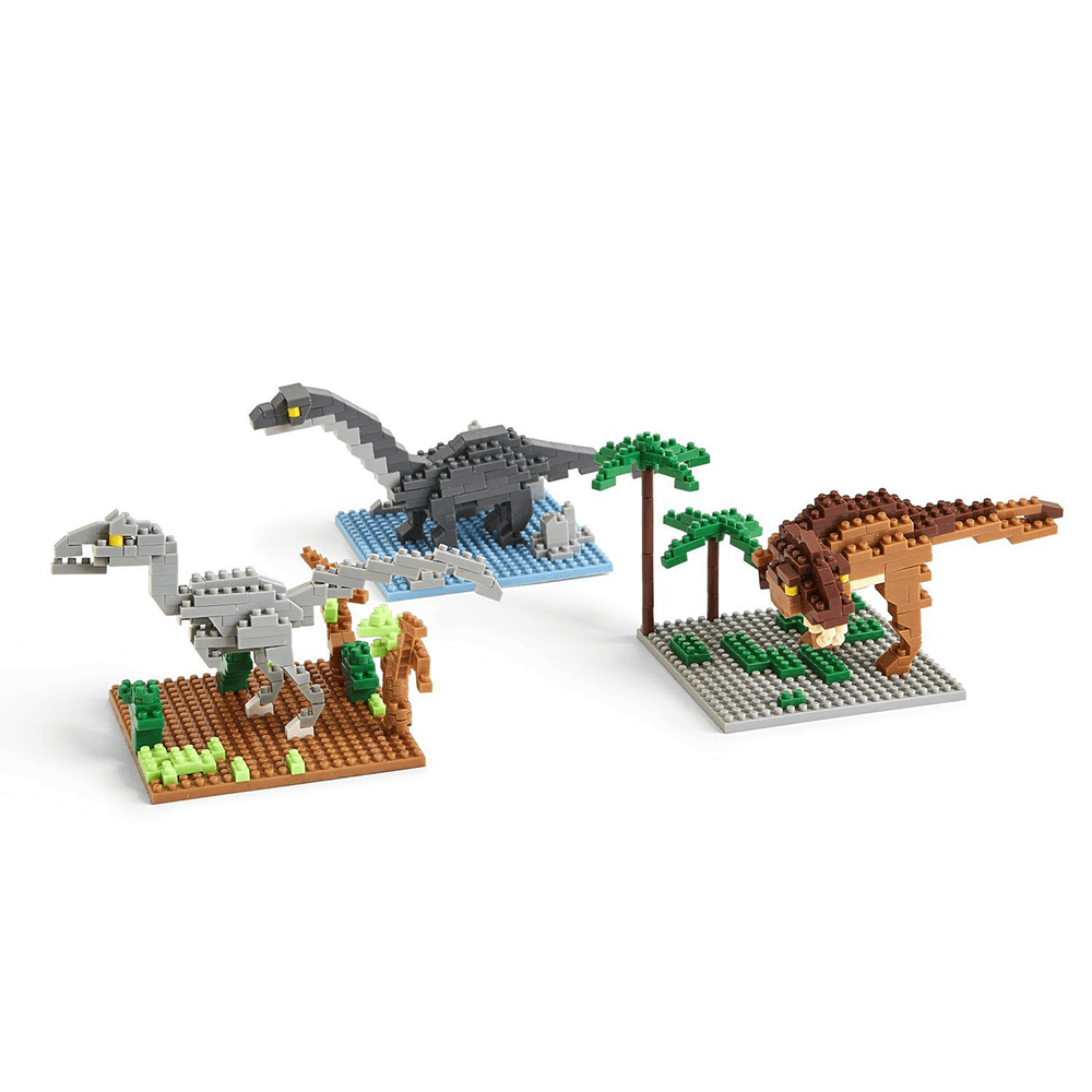 Mini Dino Building Blocks Set - 3 Style Options, Shopsweetluluss