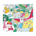 Dino Folded Coloring Posters, Shopsweetluluss