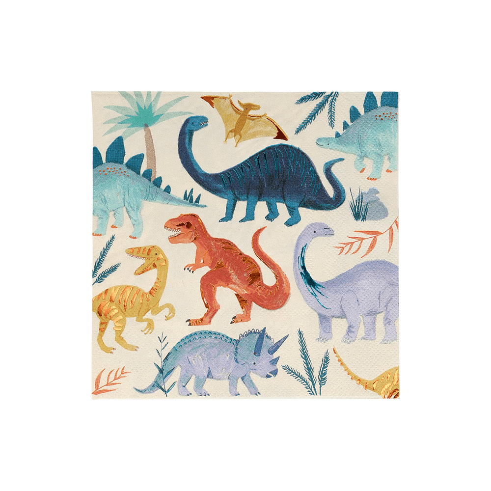 Dinosaur Kingdom Large Napkins, Shopsweetluluss