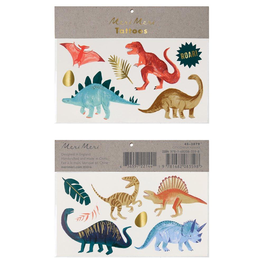 Dinosaur Kingdom Large Tattoos, Shopsweetluluss