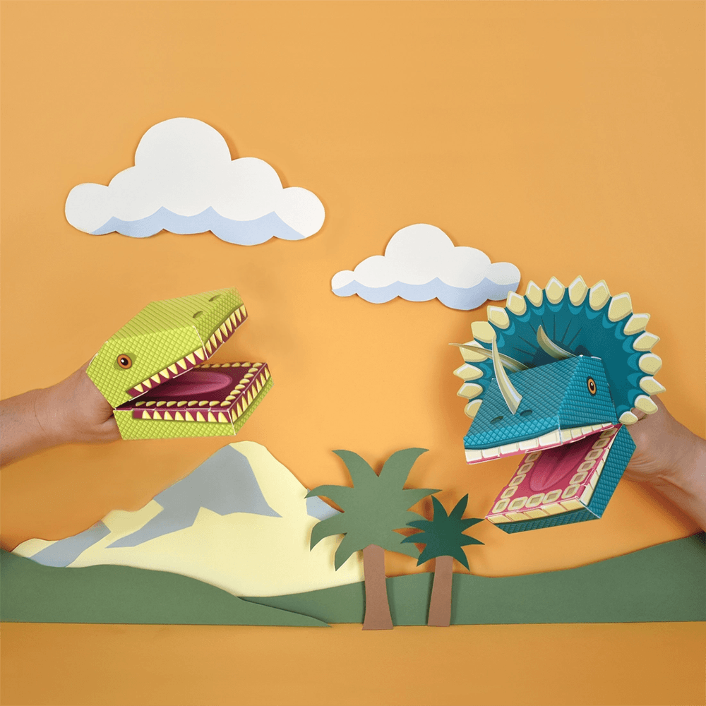 Dinosaur Puppets Kit, Shopsweetluluss