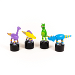 Dinosaur Push Puppet - 4 Color Options, Shopsweetluluss