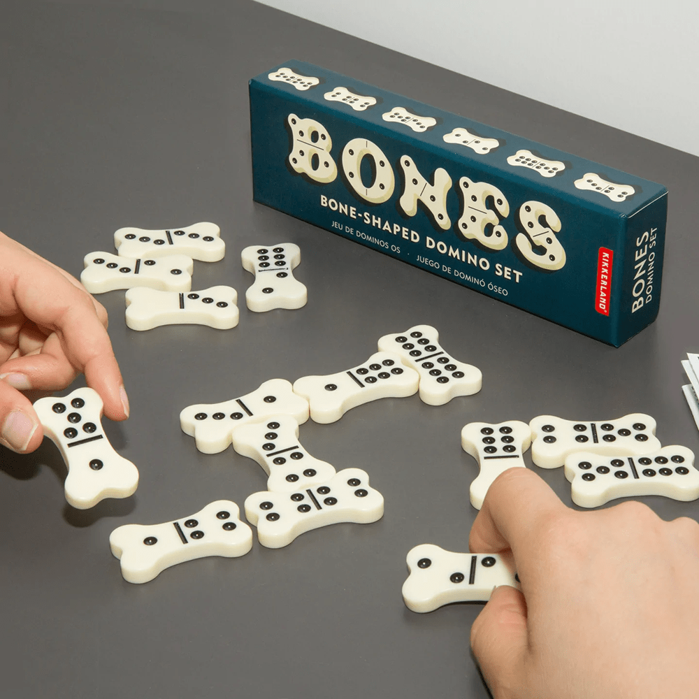 Dog Bones Domino Set, Shopsweetluluss