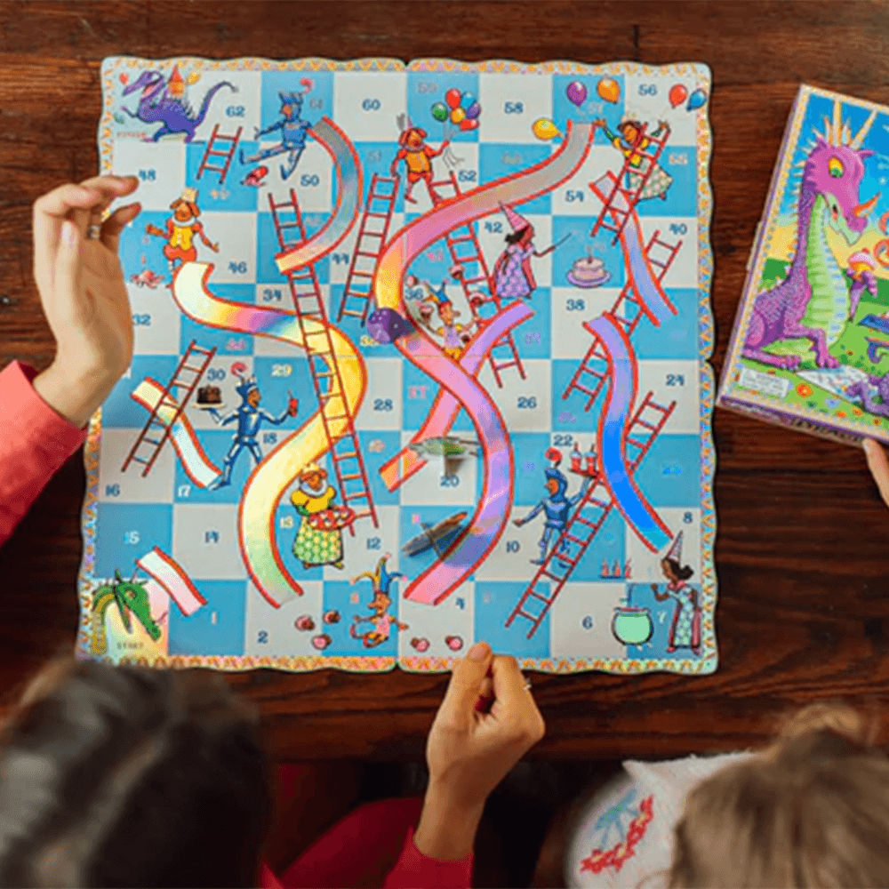 Dragon Slips and Ladders Board Game, Shopsweetluluss
