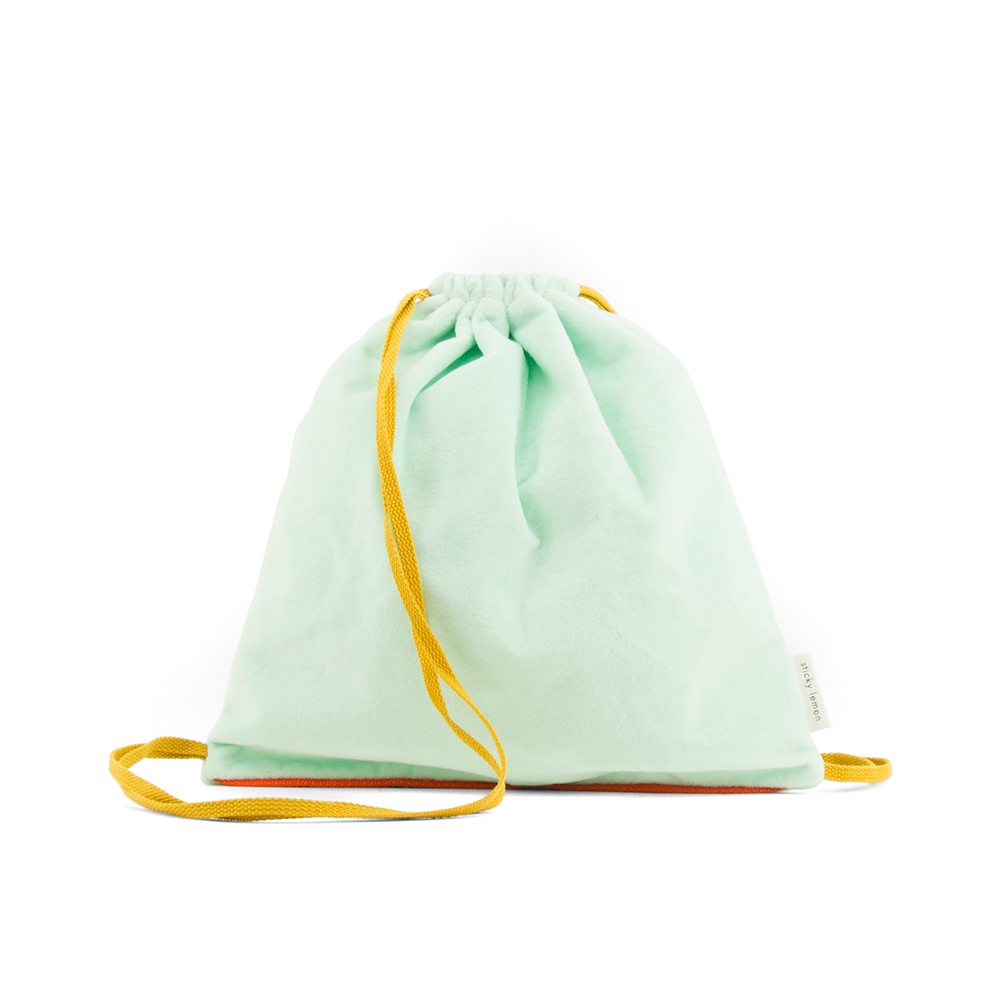 Drawstring Bag - Powder Blue, Shopsweetluluss