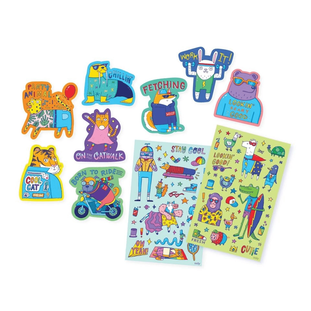 Dressed to Impress Scented Stickers, Shopsweetluluss