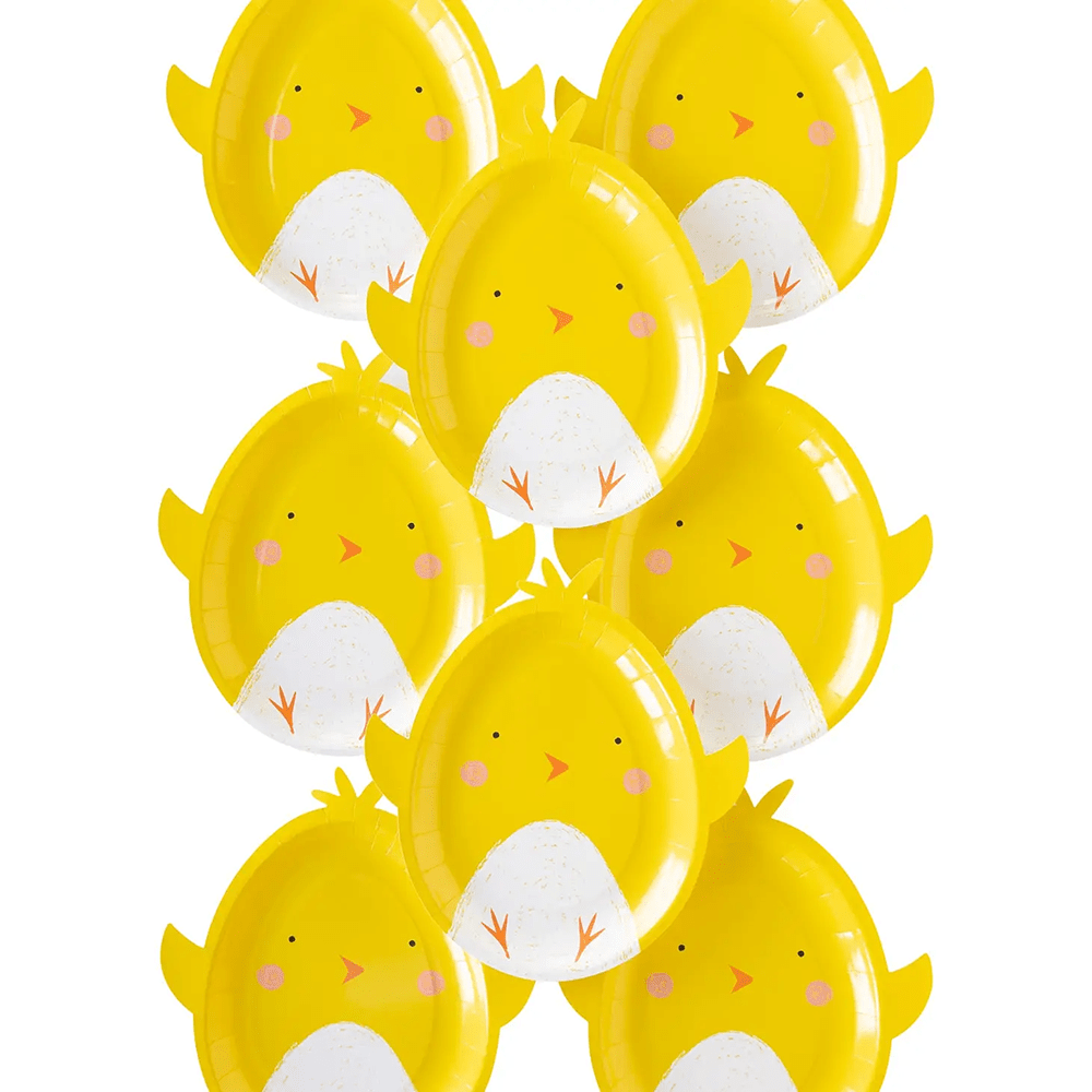 Easter Chick Plates, Shopsweetluluss