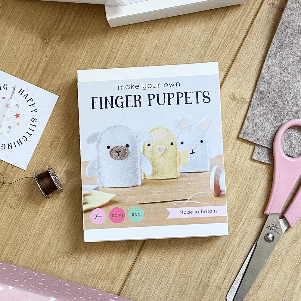 Easter Finger Puppets Craft Kit, Shopsweetluluss