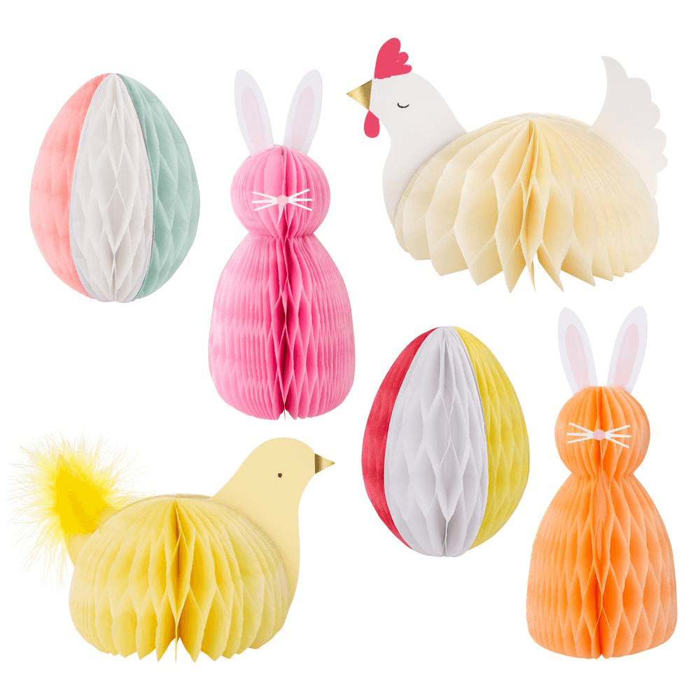 Easter Honeycomb Decorations, Shopsweetluluss