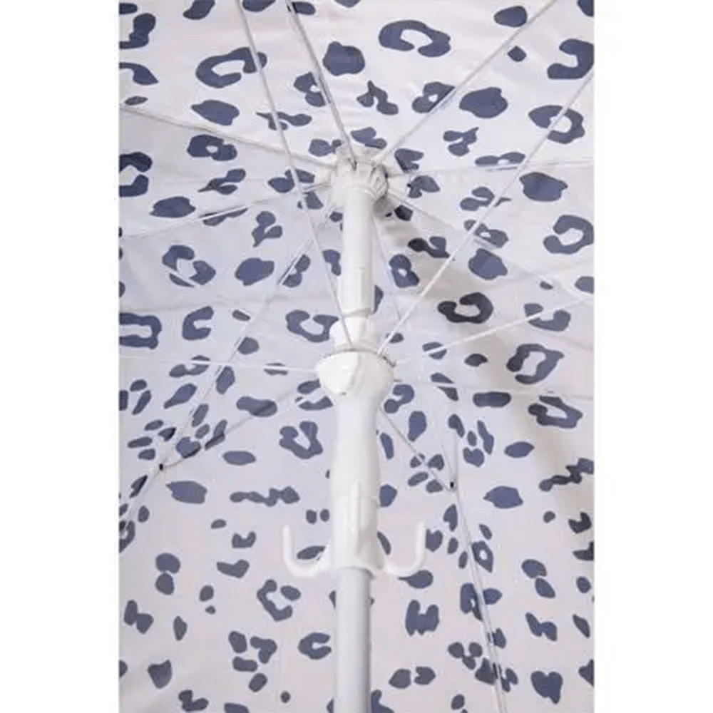 Eco Beach Umbrella White Leopard, Shopsweetluluss