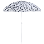 Eco Beach Umbrella White Leopard, Shopsweetluluss