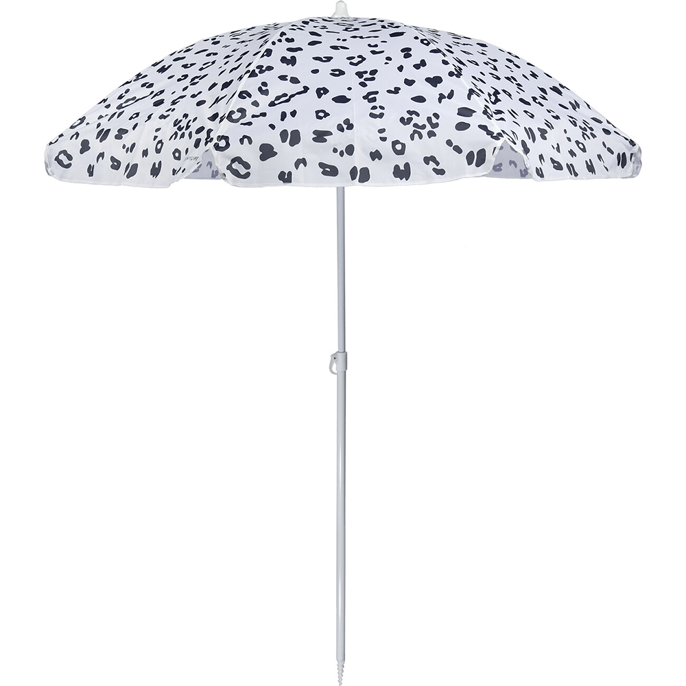 Eco Beach Umbrella White Leopard, Shopsweetluluss