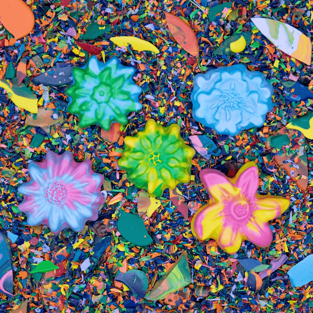 Eco Flower Crayons - 2 Color Options, Shopsweetluluss