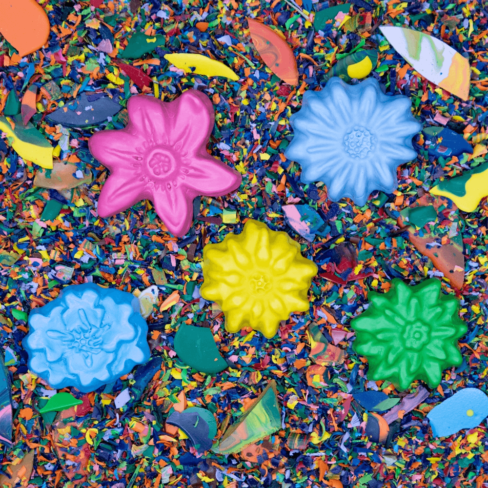 Eco Flower Crayons - 2 Color Options, Shopsweetluluss