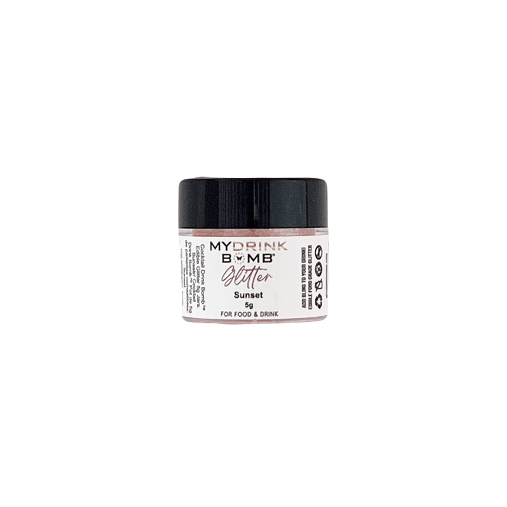 Edible Drink Glitter - Sunset, Shopsweetluluss