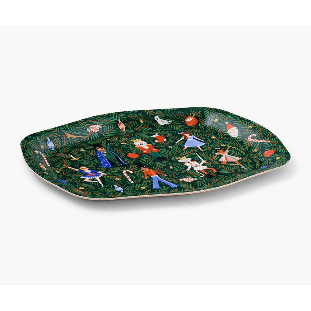 Evergreen Nutcracker Serving Tray, Shopsweetluluss