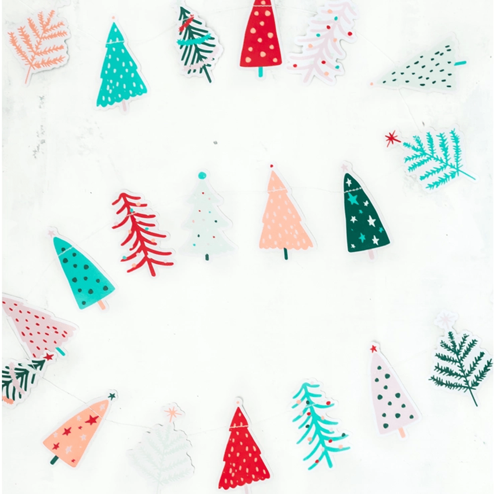 Fa La La Christmas Tree Banner, Shopsweetluluss