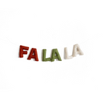 Fa La La Wool Felt Garland - Classic, Shopsweetluluss