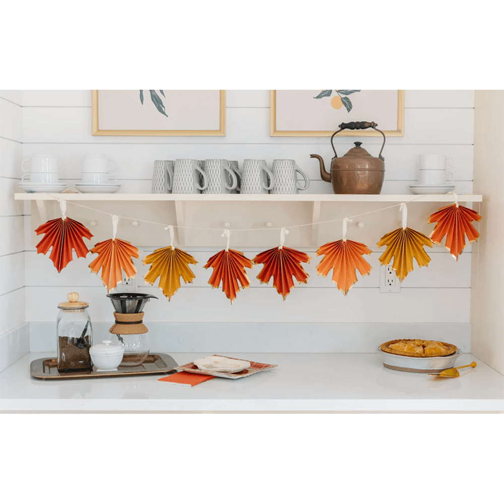 Fall Leaf Fan Banner, Shopsweetluluss