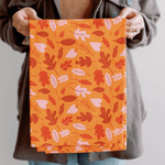 Fall Leaves Flour Sack Towel, Shopsweetluluss