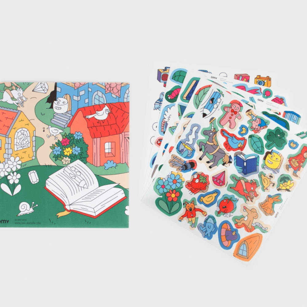 Fantastic Poster and Sticker Set, Shopsweetluluss
