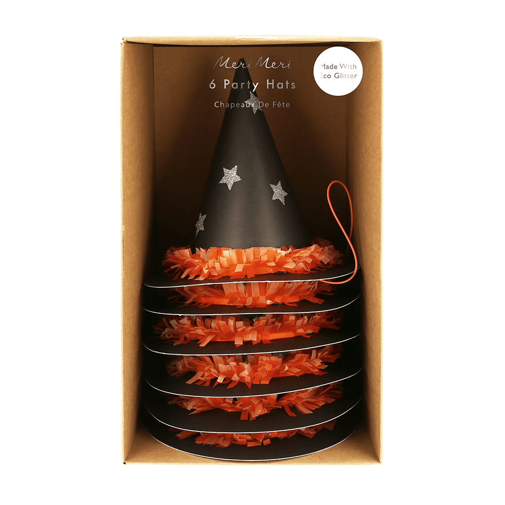 Festooning Witch Party Hats, Shopsweetluluss